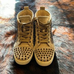 Christian Louboutin spikey sneakers size 36 1/2